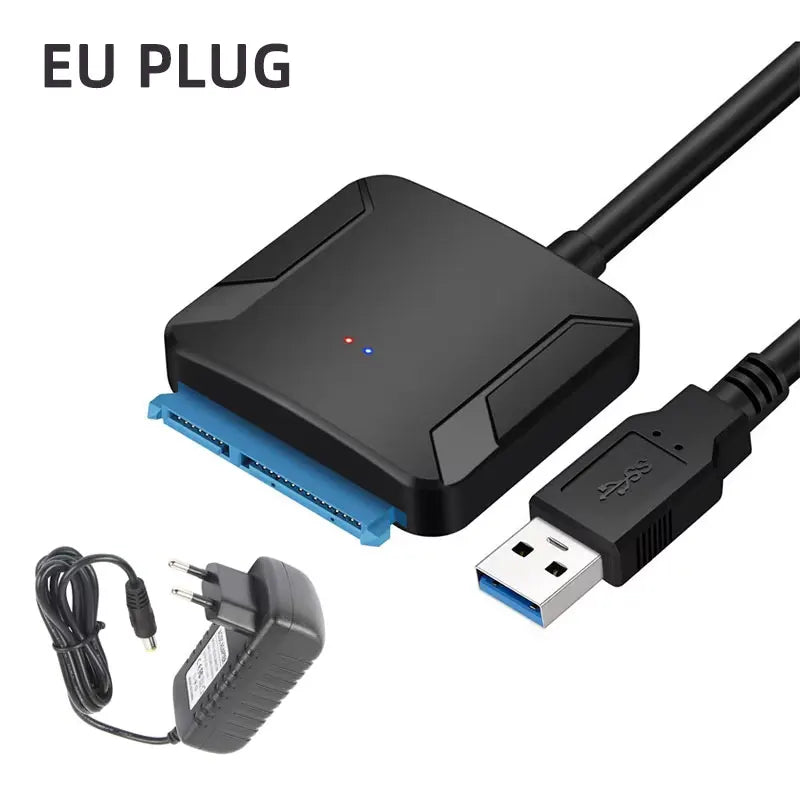 Coolcirc USB 3.0 To Sata Cable For 2.5 Inch External HDD SSD Hard Drive Adapter SATA To USB Hard Disk Adapter Cable