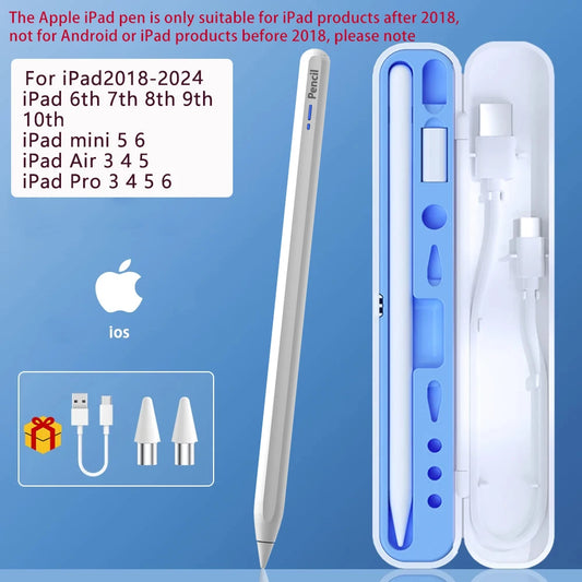 Thinkplus BP16APFor iPad with Palm Rejection Stylus Pen For iPad Air M2 Pro 13 Pro 12.9 10 Gen 7th 8th 9th 10.2 Lenovo Pencil